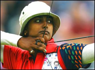 Gold for Deepika in  Archery World Cup