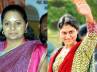 kavitha takes on sharmila, jagan jail, war of words between daughters of leaders, Jagan in jail