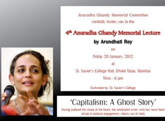 Anna&rsquo;s campaign is corporate sponsored: Arundhati Roy