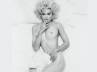 poking nipple, nude photograph, madonna naked photograph sells for gbp15000, Sells
