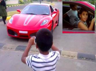 NRI booked for letting his minor son drive Ferrari