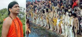 Swamy Nithyananda emerges in Maha Kumbh Mela