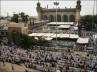 Ramadan, Mecca Masjid, cctvs at mecca masjid, Cctvs