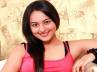 sonakshi sinha, jucky lady, irrespective of look factor shahid is keen to act with sonakshi reason, Rowdy rathod