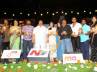 Manchu Manoj., Mohan Babu, an audio release that is no less than a family function, Bala krishna