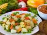 have plain boiled salads to lose weight, Potato Vegetable Salad Recipe, yummy potato vegetable salad recipe, Lose weight