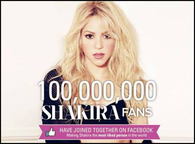 100 Million Facebook likes