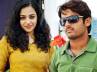 nitya menon nitin latest event, nitya menon gallery, nitya nithin working for another ishq, Hero nitin