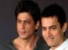 salman shah rukh patch up, Amir khan wants to act with srk, when the ace meets the king a new khan dan story, Amir amitabh together
