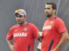 viru, zaheer, sachin rested viru zaheer back for lanka, Indian team