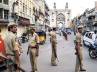 checks in hyderabad, dilsukhnagar blasts, begum bazaar under strict vigil, Dilsukhnagar bomb blasts