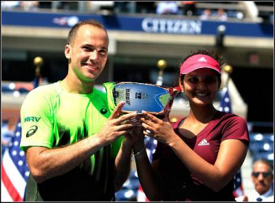  Sania wins US Open Mixed doubles title
