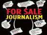 branch of commerce journalism, journalist today, paid news rotting fourth estate, Journalism