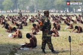 Bihar exam, India news, stripped to underwear to write bihar exam, Bihar news