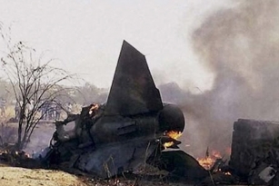 Indian Air Force Jet trainer plane crashes in Mayurbhanj