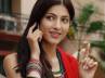 Sruthi, Busy bees like Samantha, sruthi hassan a clever heroine, Sruthi hassan