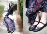 wearing thin socks, casual ballet flats, tips for how to wear flats for comfort and style, Ballet