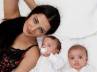 Lebanese photographer, Celina Jaitley's official website, celina jaitley with her twins, Photographer