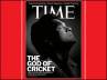 iconic batsman, Master Blaster, sachin tendulkar s photo on time cover page, Master blaster
