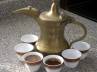 arabian tradition, arabic food, arabic coffee taste it to know it, Arabic coffee
