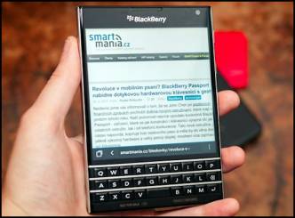 Blackberry launches Passport in India