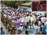 Telangana Martyrs’ Memorial, TJAC, tjac appeals youth not to commit suicides, Telangana martyr s