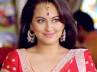 beauty, Sonakshi in Chudidaars and traditional sari, sonakshi an identity of street smart nature, Rowdy rathore