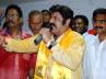 balakrishna ntr, ntr flexis, balakrishna vents out his anger on use of ntr photos, Nandamuri balakrishna ysrc flexis