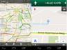 , live traffic, google launches navigation and live traffic in india, Navigation