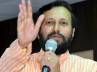 telangana 100 days bjp, prakash javadekar telangana bjp, bjp reiterates 100 days telangana line, Telangana 100 days bjp