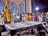maintenance, Mecca Masjid, takhat replacement at mecca masjid, Mecca