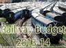 Rail budget, security., railway budget 2013, Rail budget 2013