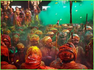 Lath mar Holi ...unity of humanity through the Festival of Colours...