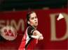 andhra news, Saina Nehwal, badminton hyderabadis day out at indonesia, Andhra news