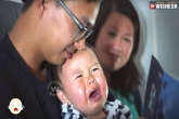 viral videos, Adorable videos, discount if baby cries on plane, Disco