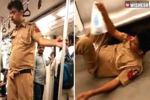 Not drunk, Delhi police was on medication