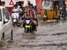 south west monsoon, heavy downpour in Hyderabad, heavy downpour throws life out of gear, South west monsoon