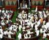 din in Lok Sabha, Telangana, lok sabha adjourned over t din, Lok sabha adjourned