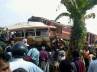 accident, unmanned railway crossing, angry villagers set train ablaze after nine die in accident, Howrah