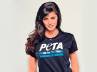 actor campaign for PETA, Sherlyn Chopra, people take on peta for signing sunny leone, Actor campaign for peta