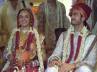 Bachchans attend Deol's wedding, Bharat Taktani, esha deol becomes esha takhtani, Takht