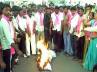 T Congress leaders media stunt, Do not bring Rayalaseema faction to Warangal, let us jointly commit suicide politicking wishesh, Commit suicide