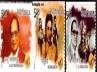 100 years of Indian Cinema postal stamps, Allu Ramalingaiah on Postal stamps and Bhanumati Ramakrishna on postal stamps, telugu cine personalities on postal stamps, Indian cinema