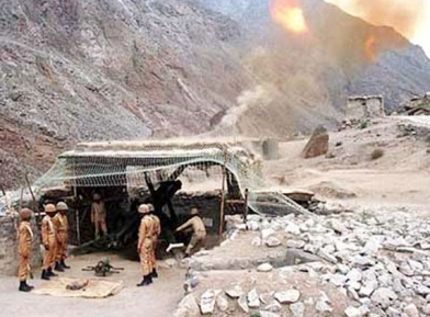 Pak fires at Indian troops, India retaliates