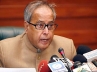Union Finance Minister, Pranab in Tirumala, pranab in tirumala for lord s darshan, Union finance minister