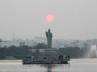 demolished statues, Telangana, tight security to new statues, Tank bund