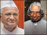 former Indian President, Anna Hazare, kalam vs anna kalam method will take 22 years, Indian president