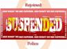 , suspended chandigarh police, suspended police rejoin work in 12 hours, Chandigarh police
