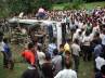 20 persons, Chakrata area, dehradun bus accident at least 20 feared dead, Rescue workers