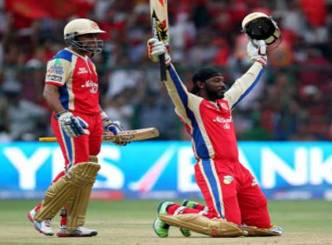 IPL 6: Gayle records fastest century in T20 history